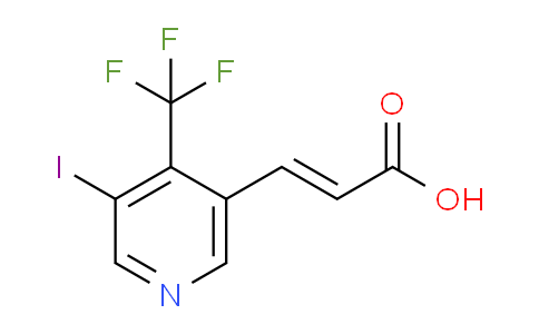 AM103838 | 1807429-56-6 | 3-Iodo-4-(trifluoromethyl)pyridine-5-acrylic acid