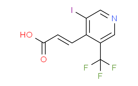 AM103839 | 1807412-57-2 | 3-Iodo-5-(trifluoromethyl)pyridine-4-acrylic acid