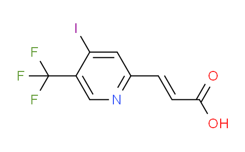 AM103840 | 1807425-54-2 | 4-Iodo-5-(trifluoromethyl)pyridine-2-acrylic acid