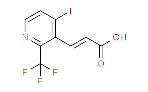 AM103843 | 1807348-83-9 | 4-Iodo-2-(trifluoromethyl)pyridine-3-acrylic acid