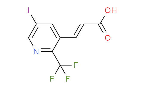 AM103848 | 1807312-48-6 | 5-Iodo-2-(trifluoromethyl)pyridine-3-acrylic acid