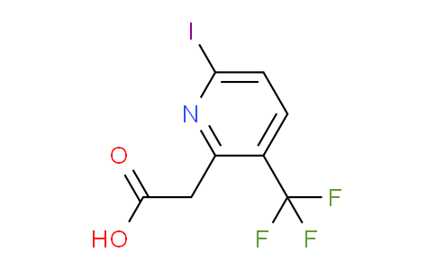 6-Iodo-3-(trifluoromethyl)pyridine-2-acetic acid