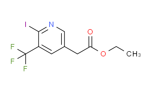 Ethyl 2-iodo-3-(trifluoromethyl)pyridine-5-acetate