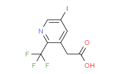5-Iodo-2-(trifluoromethyl)pyridine-3-acetic acid