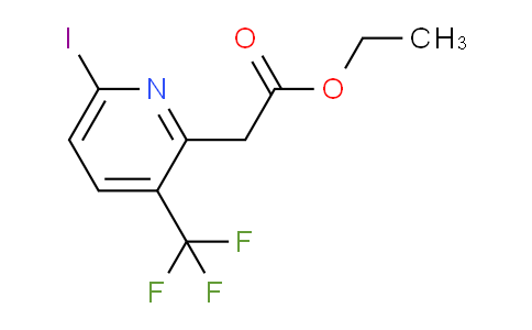 Ethyl 6-iodo-3-(trifluoromethyl)pyridine-2-acetate