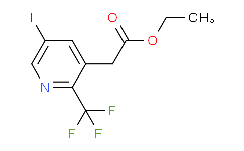Ethyl 5-iodo-2-(trifluoromethyl)pyridine-3-acetate