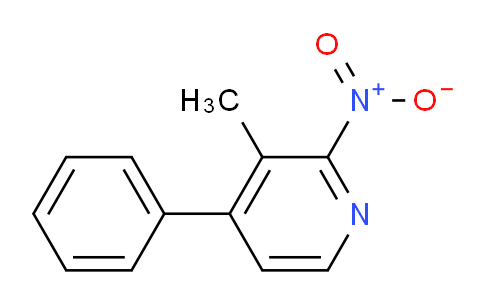 3-Methyl-2-nitro-4-phenylpyridine