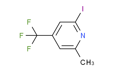 2-Iodo-6-methyl-4-(trifluoromethyl)pyridine