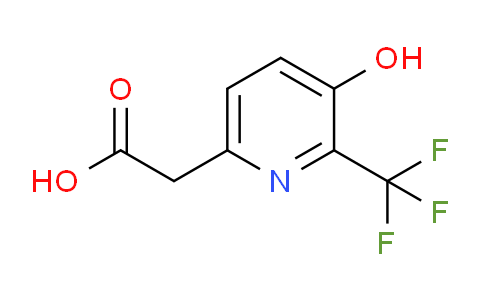 3-Hydroxy-2-(trifluoromethyl)pyridine-6-acetic acid