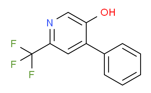 5-Hydroxy-4-phenyl-2-(trifluoromethyl)pyridine