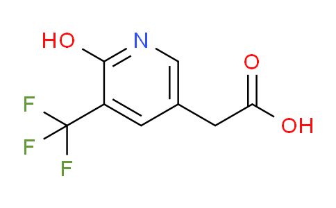 2-Hydroxy-3-(trifluoromethyl)pyridine-5-acetic acid