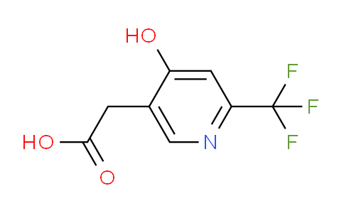 4-Hydroxy-2-(trifluoromethyl)pyridine-5-acetic acid
