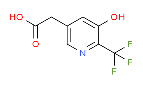 3-Hydroxy-2-(trifluoromethyl)pyridine-5-acetic acid