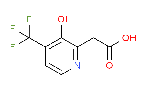 3-Hydroxy-4-(trifluoromethyl)pyridine-2-acetic acid