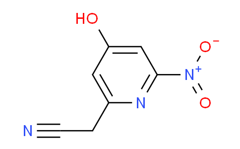 4-Hydroxy-2-nitropyridine-6-acetonitrile