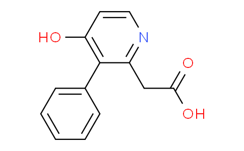 4-Hydroxy-3-phenylpyridine-2-acetic acid