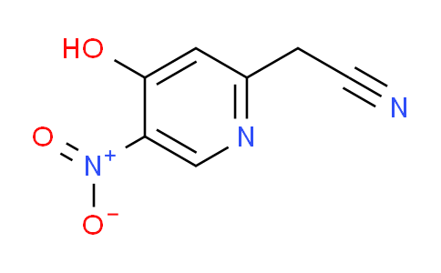 4-Hydroxy-5-nitropyridine-2-acetonitrile