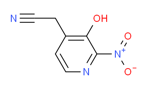 3-Hydroxy-2-nitropyridine-4-acetonitrile
