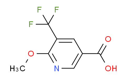 6-Methoxy-5-(trifluoromethyl)nicotinic acid