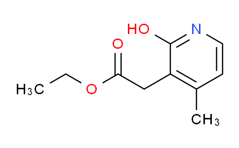 AM104261 | 1803844-23-6 | Ethyl 2-hydroxy-4-methylpyridine-3-acetate