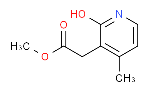 AM104286 | 862205-39-8 | Methyl 2-hydroxy-4-methylpyridine-3-acetate