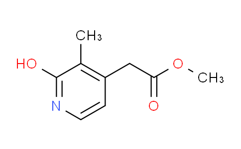 AM104302 | 1806316-51-7 | Methyl 2-hydroxy-3-methylpyridine-4-acetate