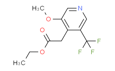 AM104334 | 1806423-22-2 | Ethyl 3-methoxy-5-(trifluoromethyl)pyridine-4-acetate