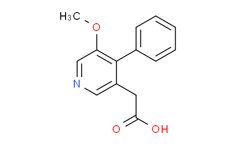 AM104453 | 1806560-35-9 | 3-Methoxy-4-phenylpyridine-5-acetic acid
