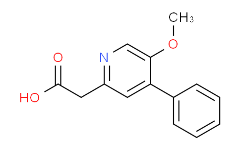AM104465 | 1803803-46-4 | 5-Methoxy-4-phenylpyridine-2-acetic acid
