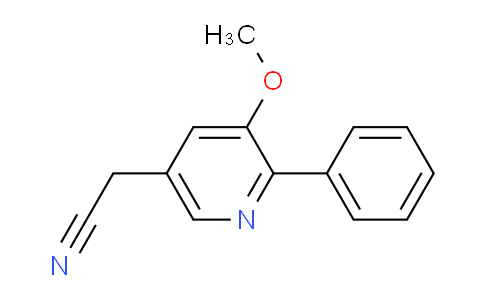 AM104471 | 1806587-40-5 | 3-Methoxy-2-phenylpyridine-5-acetonitrile