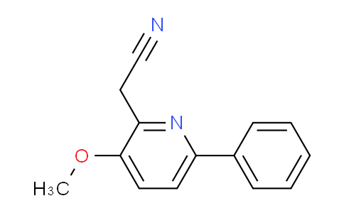 AM104473 | 1806560-53-1 | 3-Methoxy-6-phenylpyridine-2-acetonitrile