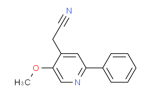 AM104480 | 1806422-82-1 | 5-Methoxy-2-phenylpyridine-4-acetonitrile