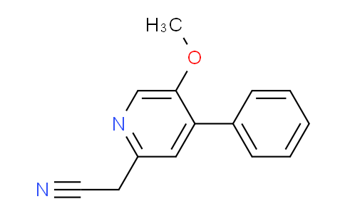 AM104481 | 1805032-02-3 | 5-Methoxy-4-phenylpyridine-2-acetonitrile