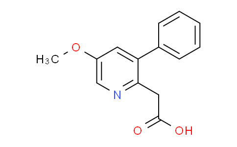 AM104486 | 1806378-22-2 | 5-Methoxy-3-phenylpyridine-2-acetic acid