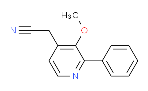 AM104496 | 1803841-28-2 | 3-Methoxy-2-phenylpyridine-4-acetonitrile