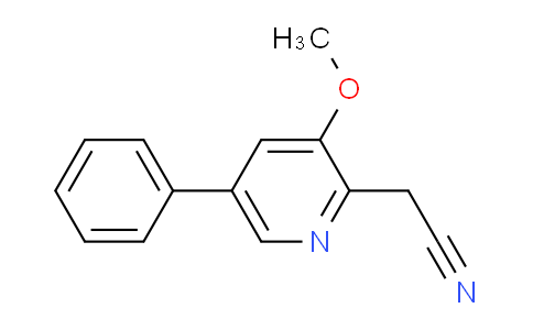 AM104501 | 1803803-50-0 | 3-Methoxy-5-phenylpyridine-2-acetonitrile