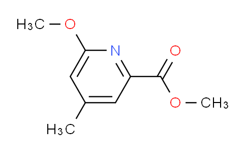 AM104573 | 1803841-07-7 | Methyl 6-methoxy-4-methylpicolinate