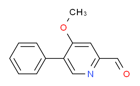 4-Methoxy-5-phenylpicolinaldehyde