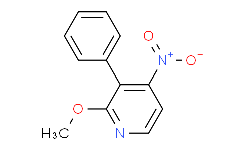 2-Methoxy-4-nitro-3-phenylpyridine