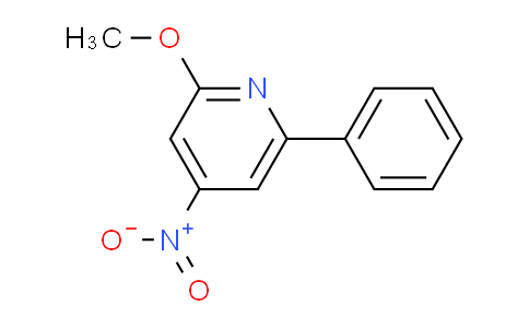 2-Methoxy-4-nitro-6-phenylpyridine