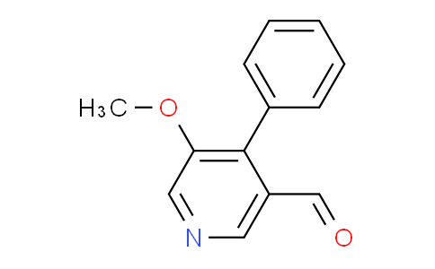 5-Methoxy-4-phenylnicotinaldehyde