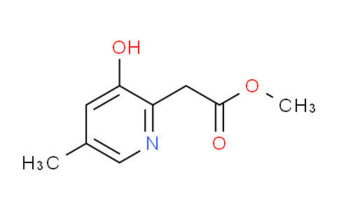 AM104627 | 1806380-31-3 | Methyl 3-hydroxy-5-methylpyridine-2-acetate