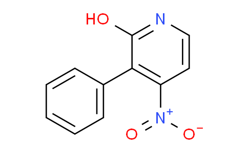 2-Hydroxy-4-nitro-3-phenylpyridine
