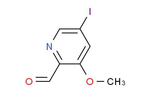 5-Iodo-3-methoxypicolinaldehyde
