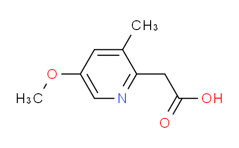 AM104678 | 1806340-28-2 | 5-Methoxy-3-methylpyridine-2-acetic acid