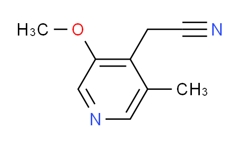 3-Methoxy-5-methylpyridine-4-acetonitrile