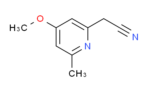 4-Methoxy-2-methylpyridine-6-acetonitrile