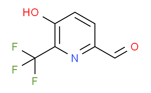 5-Hydroxy-6-(trifluoromethyl)picolinaldehyde