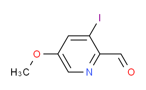 AM104697 | 1289127-90-7 | 3-Iodo-5-methoxypicolinaldehyde