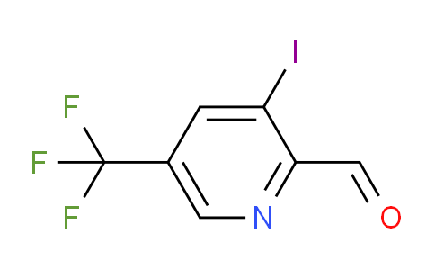 3-Iodo-5-(trifluoromethyl)picolinaldehyde